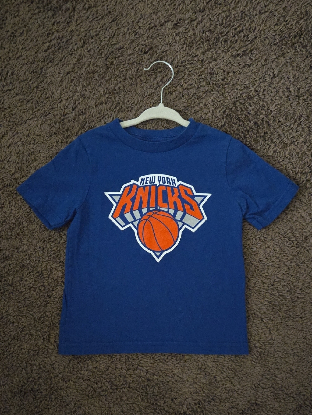 NY Knicks Toddler Blue Primary Logo T-Shirt